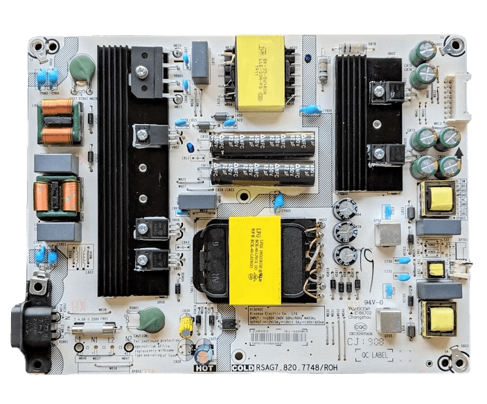 Alimentation universelle pour téléviseur Hisense, RSAG7.820.7748/ROH, 228593, HLL-4360WC, 50R6E