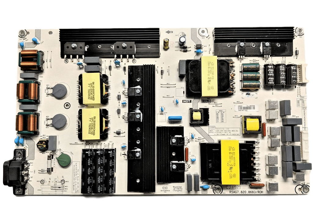 Universelles Netzteil für Hisense-Fernseher HLL-8683WB, RSAG7.820.8683/ROH, 75R6E1, 75R7E2