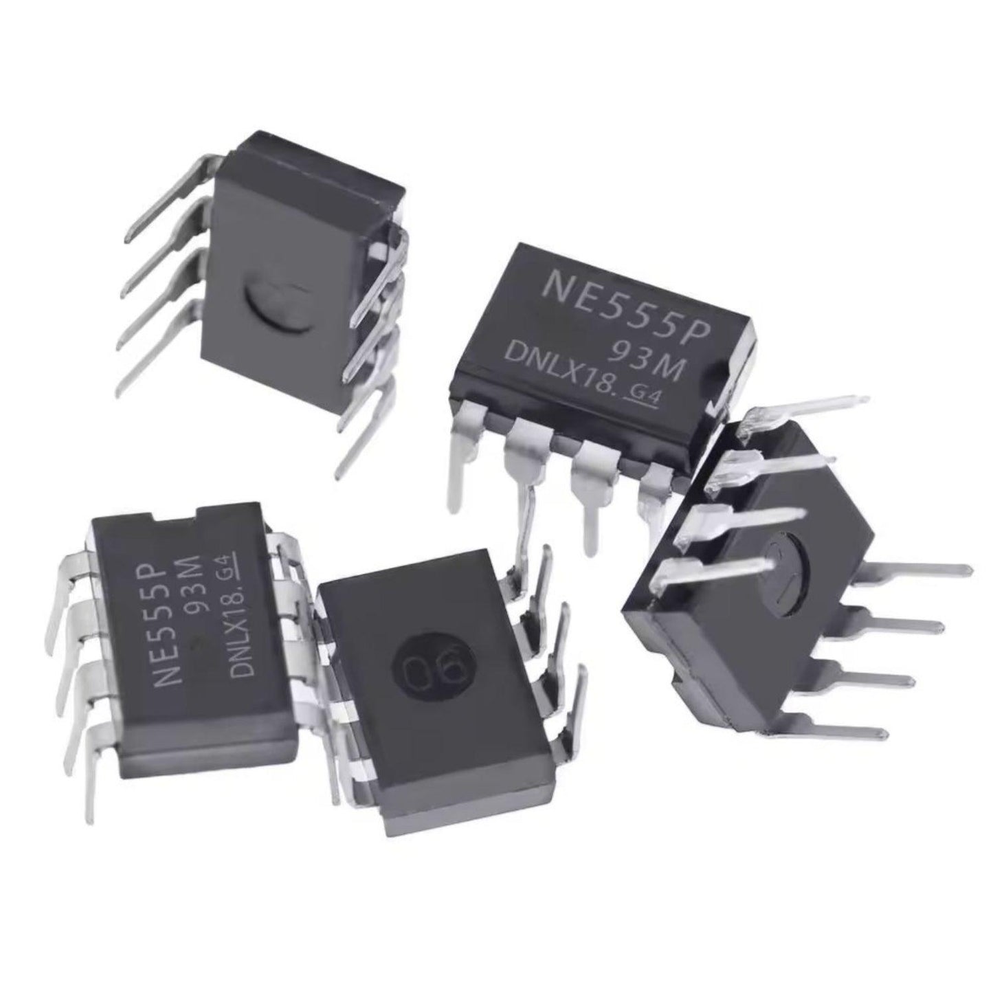 NE555 Timer IC NE555P Pulse Generator DIP-8 Pack of 60 pcs