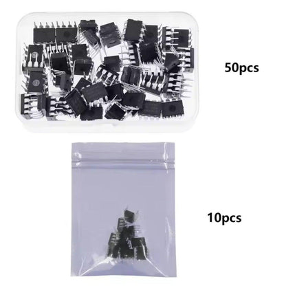 NE555 Timer IC NE555P Pulse Generator DIP-8 Pack of 60 pcs