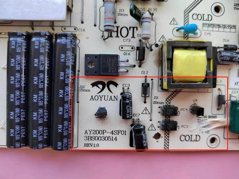 Universell für Coby TV-Netzteilplatine, AY200P-4SF01, 3BS0030514, LEDTV5028
