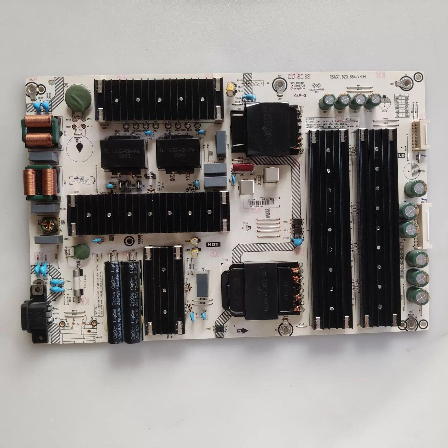 Universal For Hisense TV Power Supply RSAG7.820.8847/ROH, E166702, HLP-5570WM, 65H9F